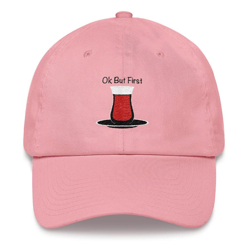 But First Chayi - Pink - Hat Geev Thegeev.com