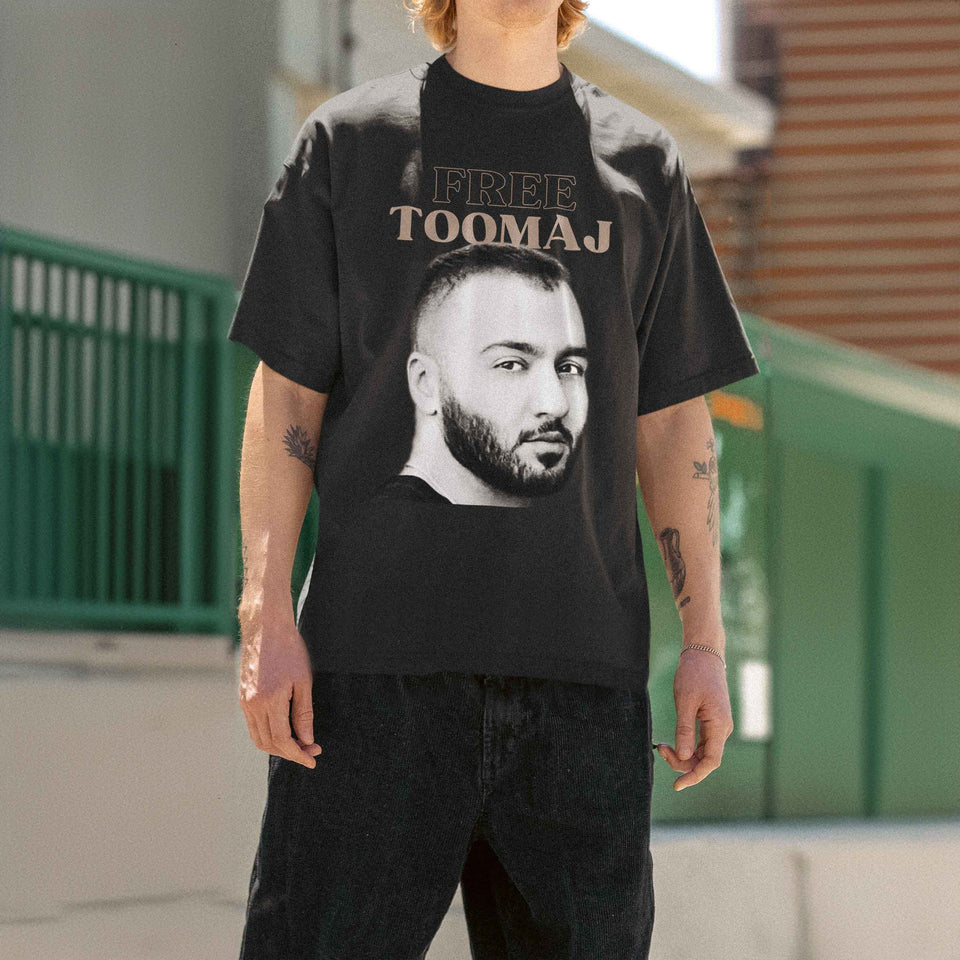 FREE TOOMAJ | Oversized faded t-shirt | Nonprofit Initiative