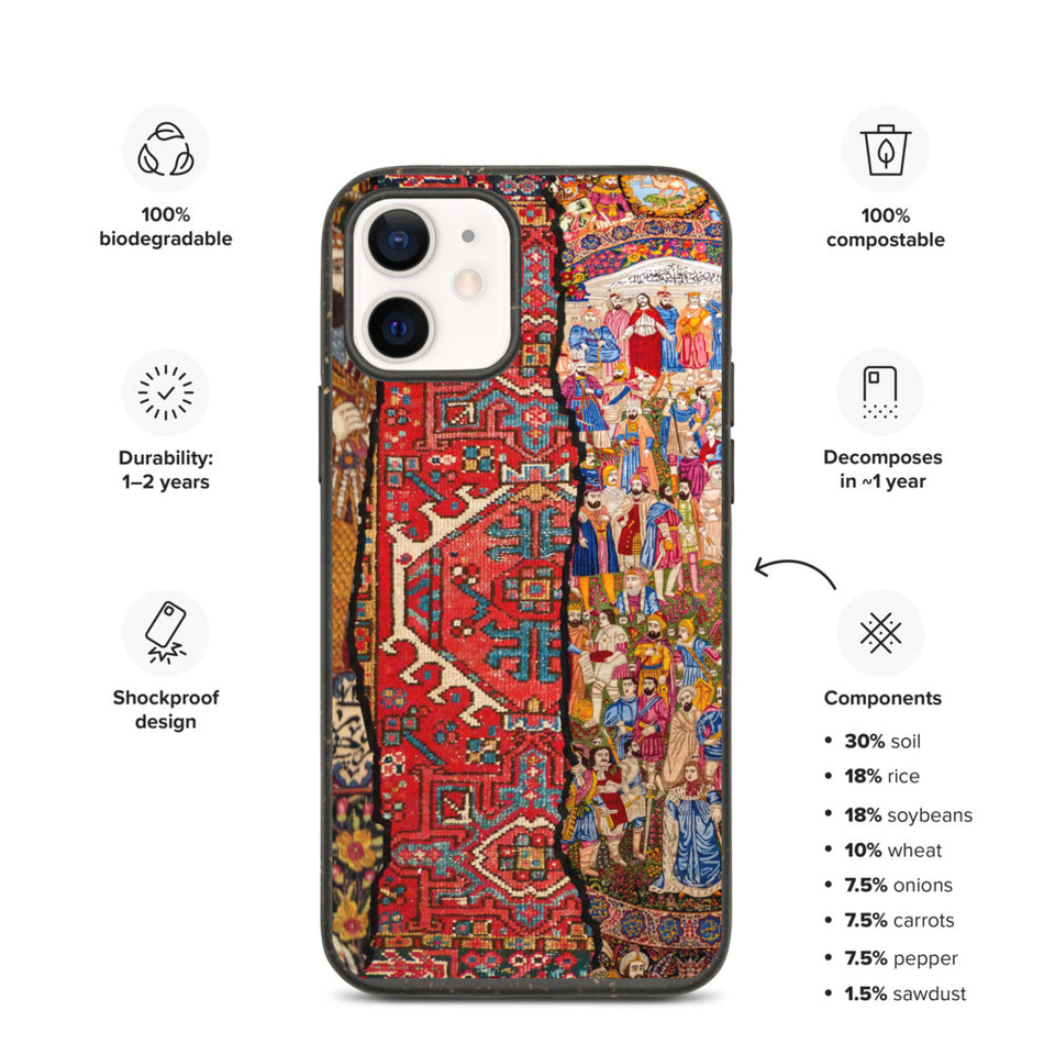 Persian Carpet Biodegradable phone case