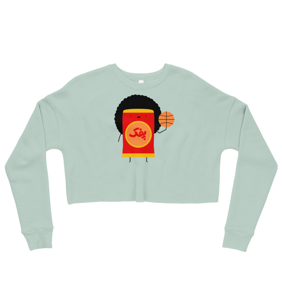 Poofak Namaki Crop Sweatshirt