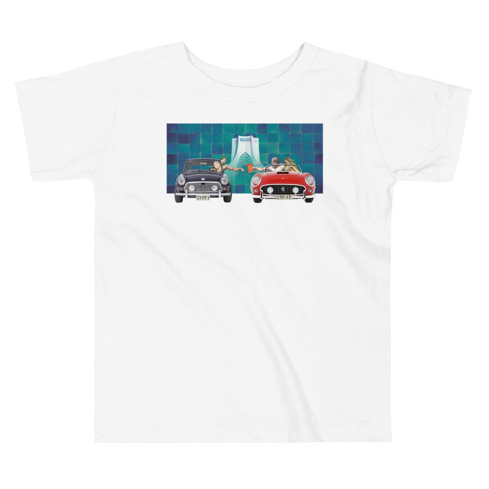 Azadi Square - White / 2T - T-Shirt Geev Thegeev.com