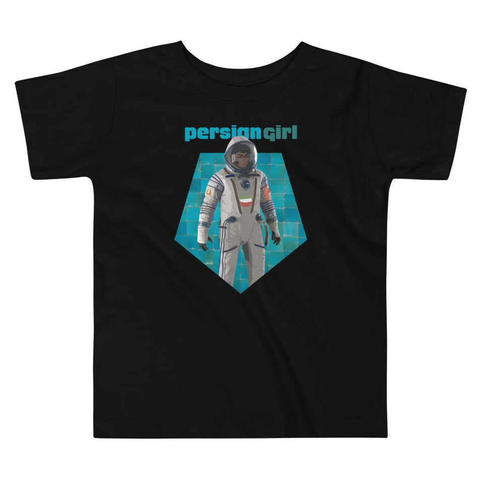 Space Traveler (Anousheh Ansari) - Black / 2T - T-Shirt Geev Thegeev.com