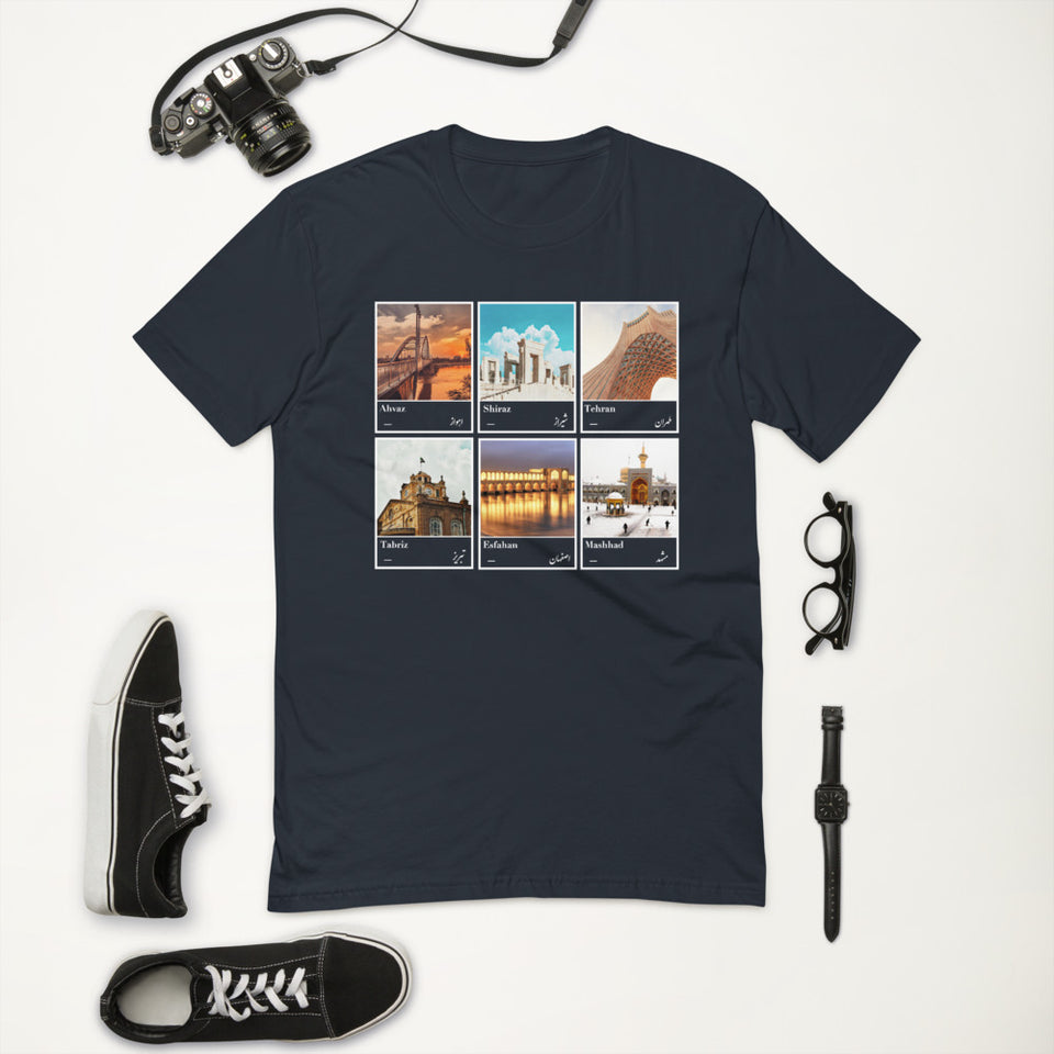Six Cities of Motherland men's T-shirt