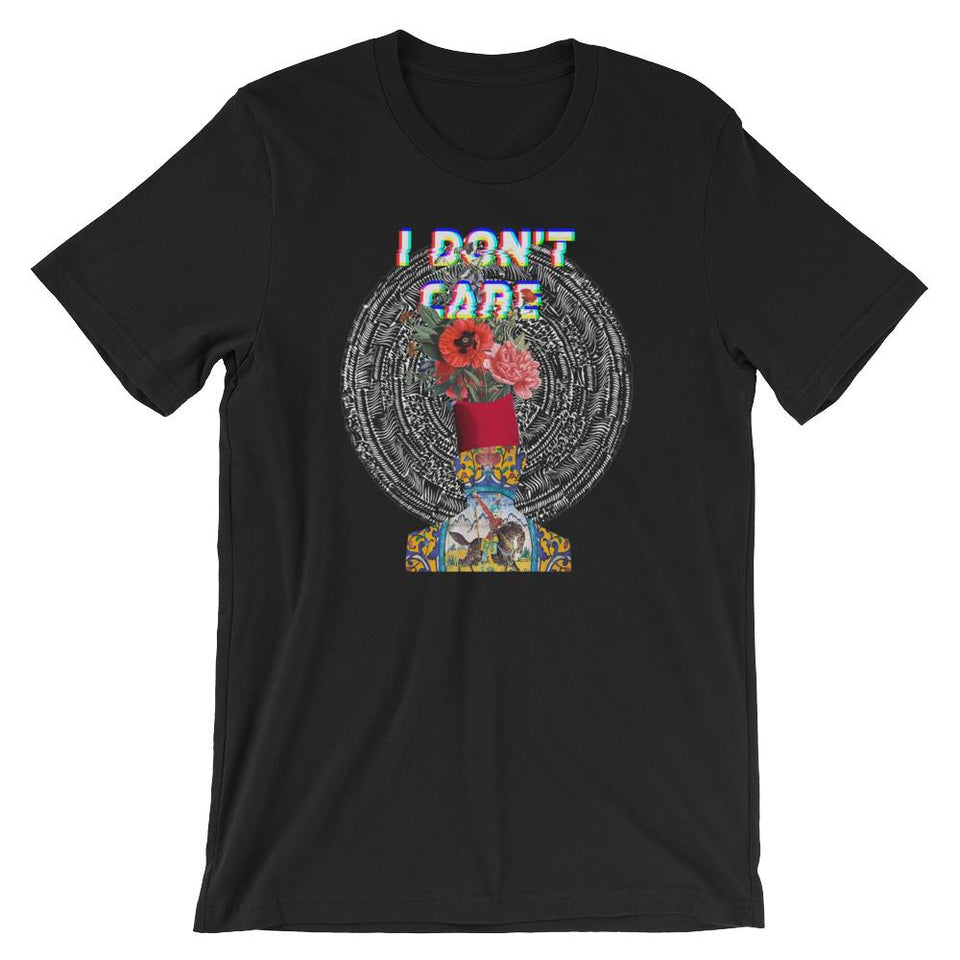 I Dont Care T-Shirt - Black / Xs - Geev Thegeev.com